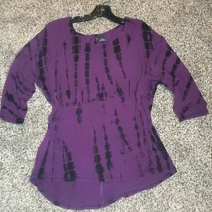 New directions purple blouse‎